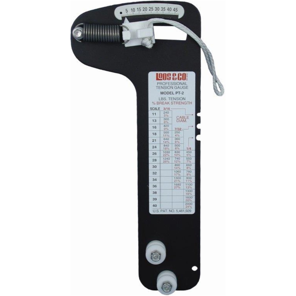 2026 Loos & Co Stahlseilspanner Modell PT 5/6/ 7mm LCPT-2M